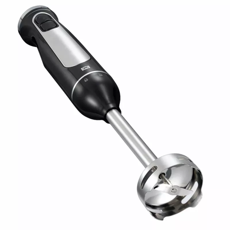 Melissa & Doug set mixer con tritatutto, frusta, bicchiere, nero e acciaio inox (16210069)