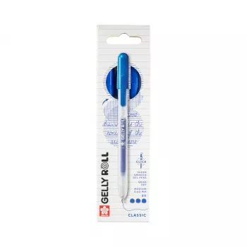 Sakura Gelly Roll Retractable Classic penna gel trasparente 0,4 mm inchiostro blu