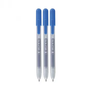 Sakura Gelly Roll Retractable Classic penna gel trasparente 0,4 mm inchiostro blu