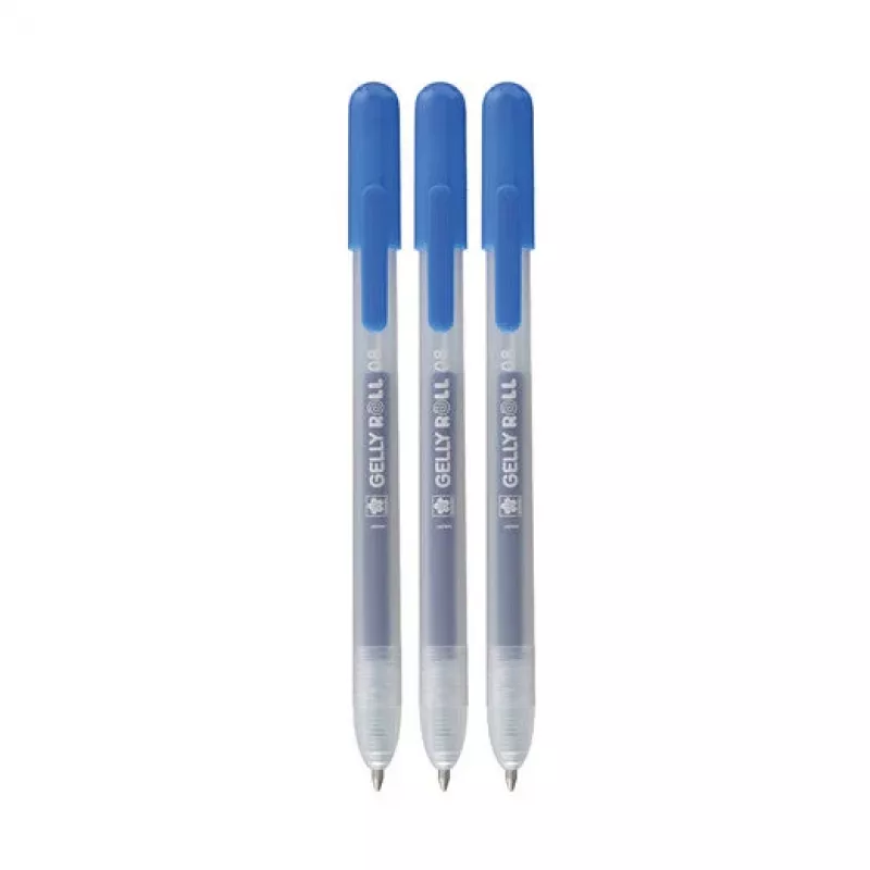 Sakura Gelly Roll Retractable Classic penna gel trasparente 0,4 mm inchiostro blu