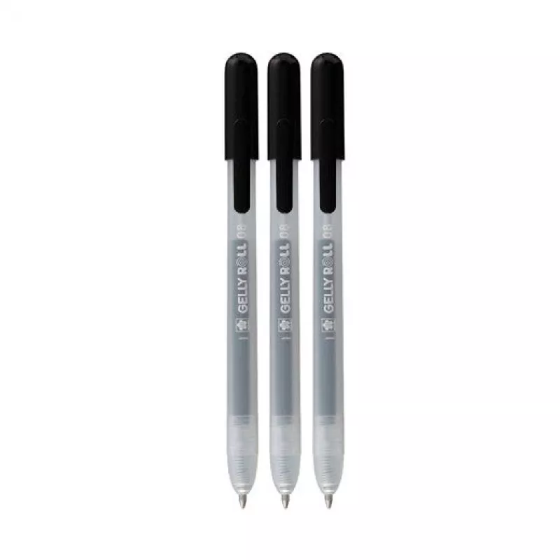 Sakura Gelly Roll Retractable Classic penna gel trasparente 0,4 mm punta fine