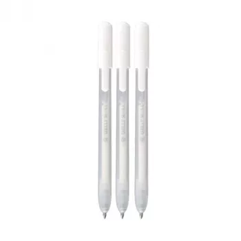 Sakura Gelly Roll Retractable Classic penna gel trasparente 0,45 mm inchiostro bianco