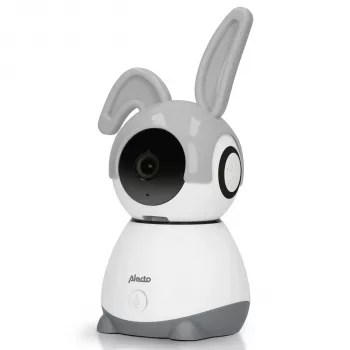 Alecto SMARTBABY10 baby monitor Wi-Fi con telecamera, bianco/grigio
