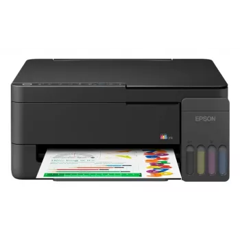 Epson EcoTank L3310 Stampante a serbatoio d'inchiostro multifunzione - Colore - A4 - Stampa, scansione, copia - USB 2.0 - Fino a 33 pagine/min (bozza nero) - 5760 x 1440 DPI - 3 pl - Duplex manuale - Alimentazione 100 fogli - 4,1 kg