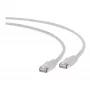 Gembird PP6A-LSZHCU-0.5M Cavo patch Cat6a SFTP LSZH, RJ45, 0,5 m, Grigio