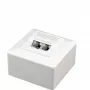 Gembird Cablexpert MWS-2S6-01 Presa con copertura RJ45 Cat.6 da incasso Bianco