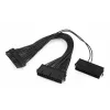 GEMBIRD CC-PSU24-01 Cavo di prolunga ATX 24 pin, maschio-femmina, 30 cm, nero