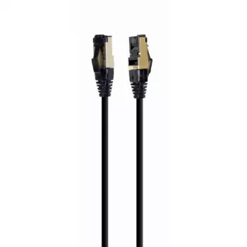 GEMBIRD PP8-LSZHCU-BK-0.25M cavo patch Ethernet Cat8 S/FTP LSZH 0,25m nero