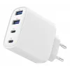 GEMBIRD TA-UC-2A2C-PD40-01-W GaN USB PD Caricabatterie a 4 porte, 40 W, bianco