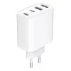 GEMBIRD TA-UC-2A2C-PD40-01-W GaN USB PD Caricabatterie a 4 porte, 40 W, bianco