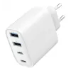 GEMBIRD TA-UC-2A2C-PD40-01-W GaN USB PD Caricabatterie a 4 porte, 40 W, bianco