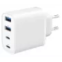 GEMBIRD TA-UC-2A2C-PD40-01-W GaN USB PD Caricabatterie a 4 porte, 40 W, bianco