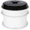 WECK Juicer set combinato sterilizzatrice elettrica con estrattore a vapore, 29L, 1800W, acciaio inox