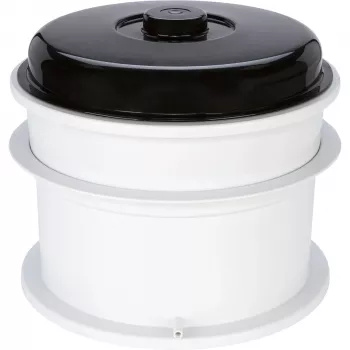 WECK Juicer set combinato sterilizzatrice elettrica con estrattore a vapore, 29L, 1800W, acciaio inox