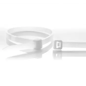 Fascette fermacavi WKK in nylon naturali 370x4,8 mm 100 pezzi (110226971)