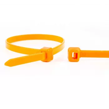 Fascette fermacavi in nylon WKK arancioni 370x4,8mm 100 pezzi (110226371)