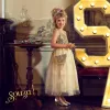 Souza! Sabine scarpe costume con tacco alto oro per bambina taglia 34