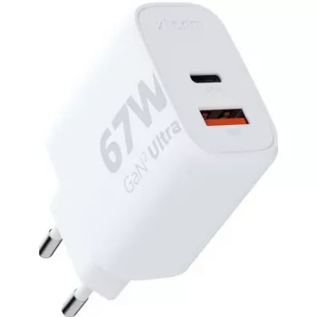 XTORM caricabatterie GaN 67W bianco certificato GRS XEC067