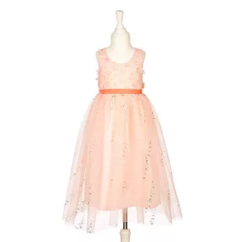 Souza! Costume bambina vestito rosa 8-10 anni