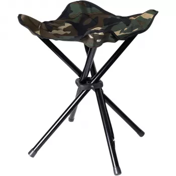 Stealth Gear sgabello pieghevole 4 gambe verde oliva