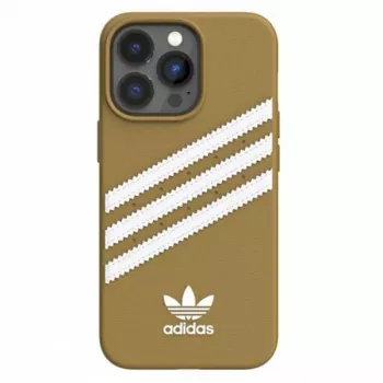 Adidas OR Moulded PU iPhone 13 Pro Case Beige-Oro 47806