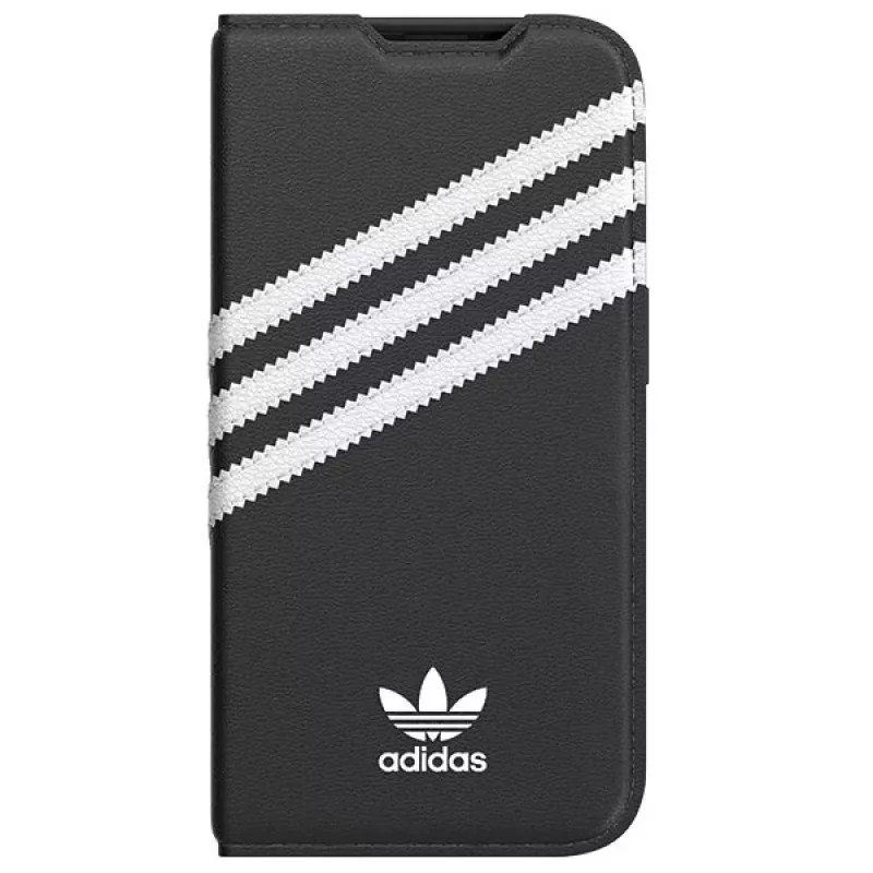 Adidas Originals OR Booklet Case PU per iPhone 14 Pro Nero/Bianco