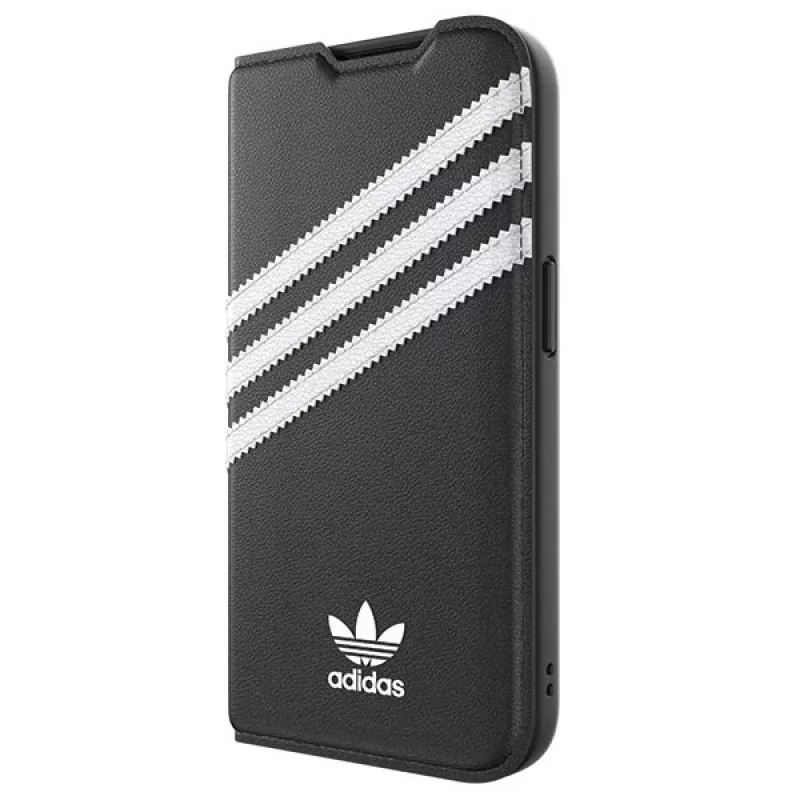 Adidas Originals OR Booklet Case PU per iPhone 14 Pro Nero/Bianco