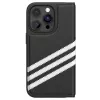 Adidas Originals OR Booklet Case PU per iPhone 14 Pro Nero/Bianco