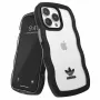Adidas OR Wavy Case per iPhone 13 Pro / iPhone 13 6,1 inch Nero Trasparente