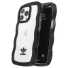 Adidas OR Wavy Case per iPhone 13 Pro / iPhone 13 6,1 inch Nero Trasparente