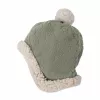 Lodger cappello invernale in pile doppio strato Elm verde salvia 1-2 anni