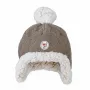 Lodger cappello in pile invernale double-layer marrone Buffalo 1-2 anni