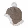 Lodger cappello in pile invernale double-layer marrone Buffalo 1-2 anni
