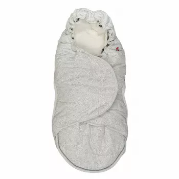 Lodger sacco nanna impermeabile invernale per passeggino Bunker Drizzle grigio Taslon