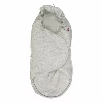 Lodger sacco nanna impermeabile invernale per passeggino Bunker Drizzle grigio Taslon
