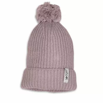 Lodger cappello neonato in lana merino 100% rosso rosa 6-12 mesi