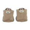 Lodger scarpine neonato in pile Teddy beige 3-6 mesi