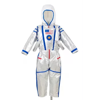 Souza! costume astronauta tuta intera argento 5-7 anni