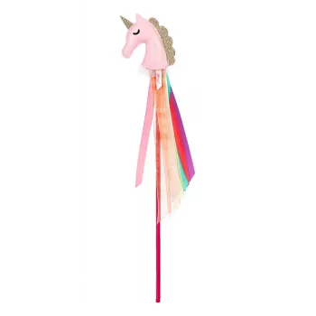 Souza! bacchetta magica testa di unicorno rosa
