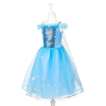 Souza! Snow Queen vestito con mantello 5-7 anni