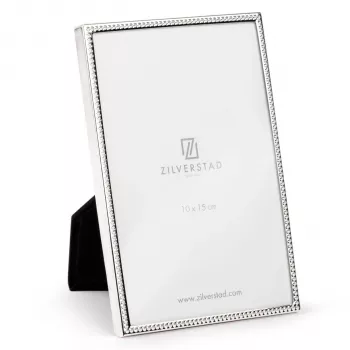 Zilverstad Sweet Memory Cornice portafoto in metallo lucido con bordo perla 10x15 argento 7154221