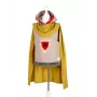 Souza! Costume Marcus Knight Armatura Morbida con Mantello per Bambini 3-4 Anni