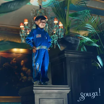 Souza! Costume Astronauta Andre Tuta Intera Blu 3-4 Anni