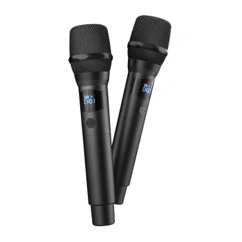 HAMA FRESH 'N REBEL set microfono wireless 2 microfoni Storm Grey