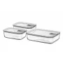 Mepal Easy Clip set di contenitori per alimenti 3 pezzi, Nordic Sage