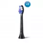 Philips Sonicare S2 Sensitive HX6058 testine spazzolino extra confezione da 8 nero