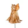 Souza! Dilophosaurus costume mantello dinosauro con maschera con cappuccio per bambino 4-7 anni