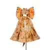 Souza! Dilophosaurus costume mantello dinosauro con maschera con cappuccio per bambino 4-7 anni
