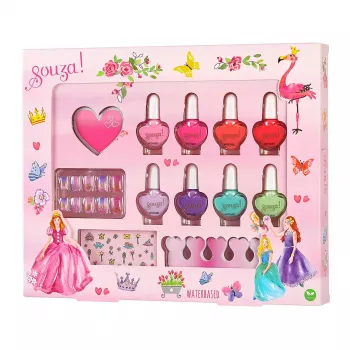 Souza Princess set smalti e accessori 12 pezzi 107130