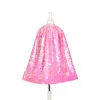 Souza! Costume mantello Laurence rosa con paillettes 8-10 anni
